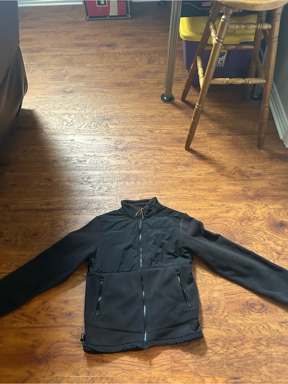Ozark Trail Black Men's Performance Full-Zip Jacket